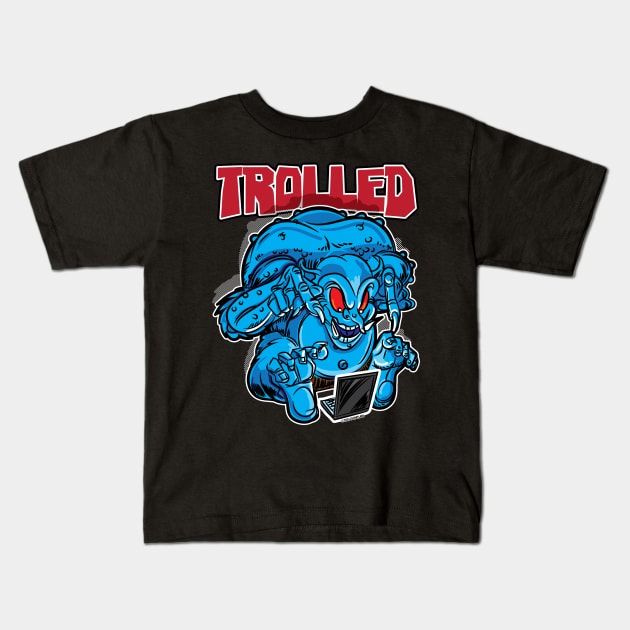 Internet Trolled Kids T-Shirt by eShirtLabs